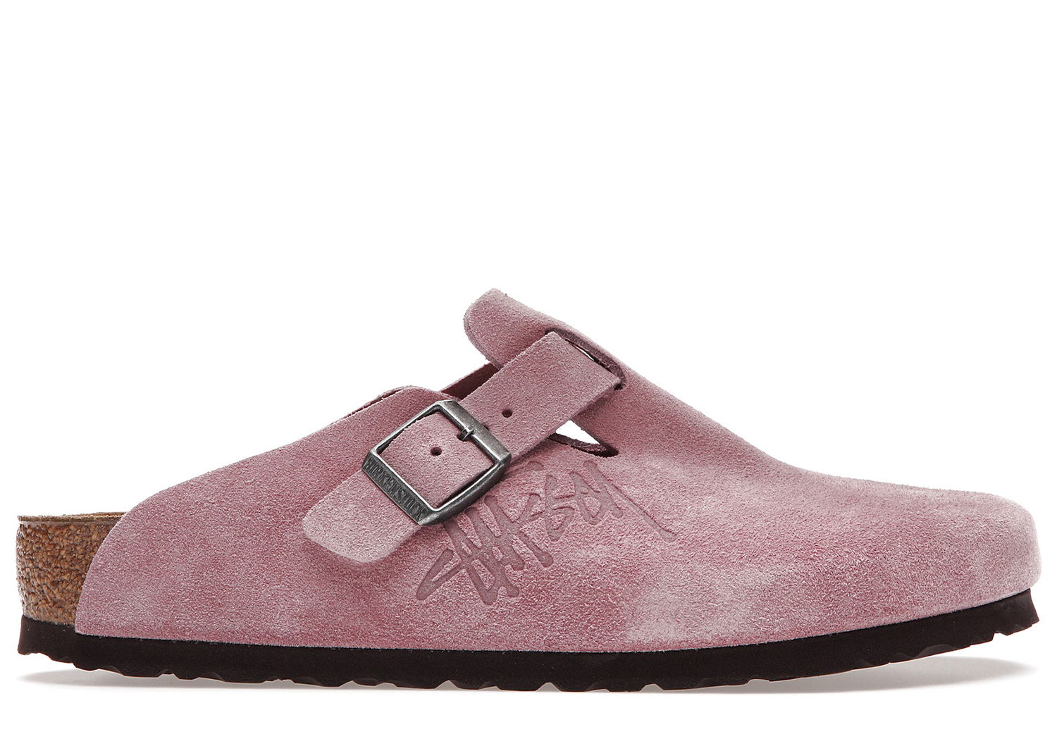 Кецове и обувки Birkenstock x Stussy Boston Розово | 1022971, 0