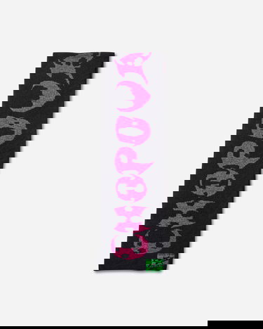 Шал Chopova Lowena Chopova Lowena Cyber Knit Scarf Черно | 6709 BLCKPNK, 1