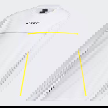 Тениска adidas Performance National Geographic Long Sleeve Tech Бяло | IL8976, 4