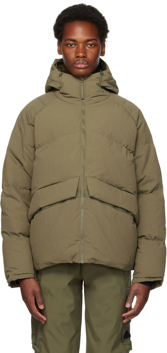 Яке adidas Originals Big Baffle Down Jacket Зелено | IK3153, 0