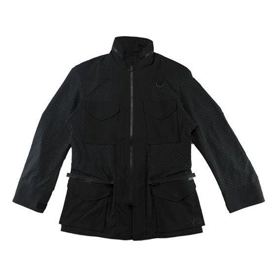 Яке adidas Originals Y-3 Checker Mesh Field Jacket Черно | DY7307