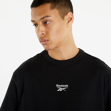 Тениска Reebok Classics Small Vector T-Shirt Черно | HS7153, 4