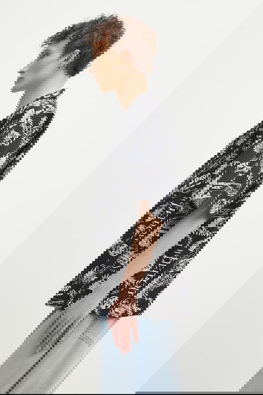 Риза Carhartt WIP Short Sleeve State Souvenir Relaxed Shirt Черно | I034550.2ULXX, 1