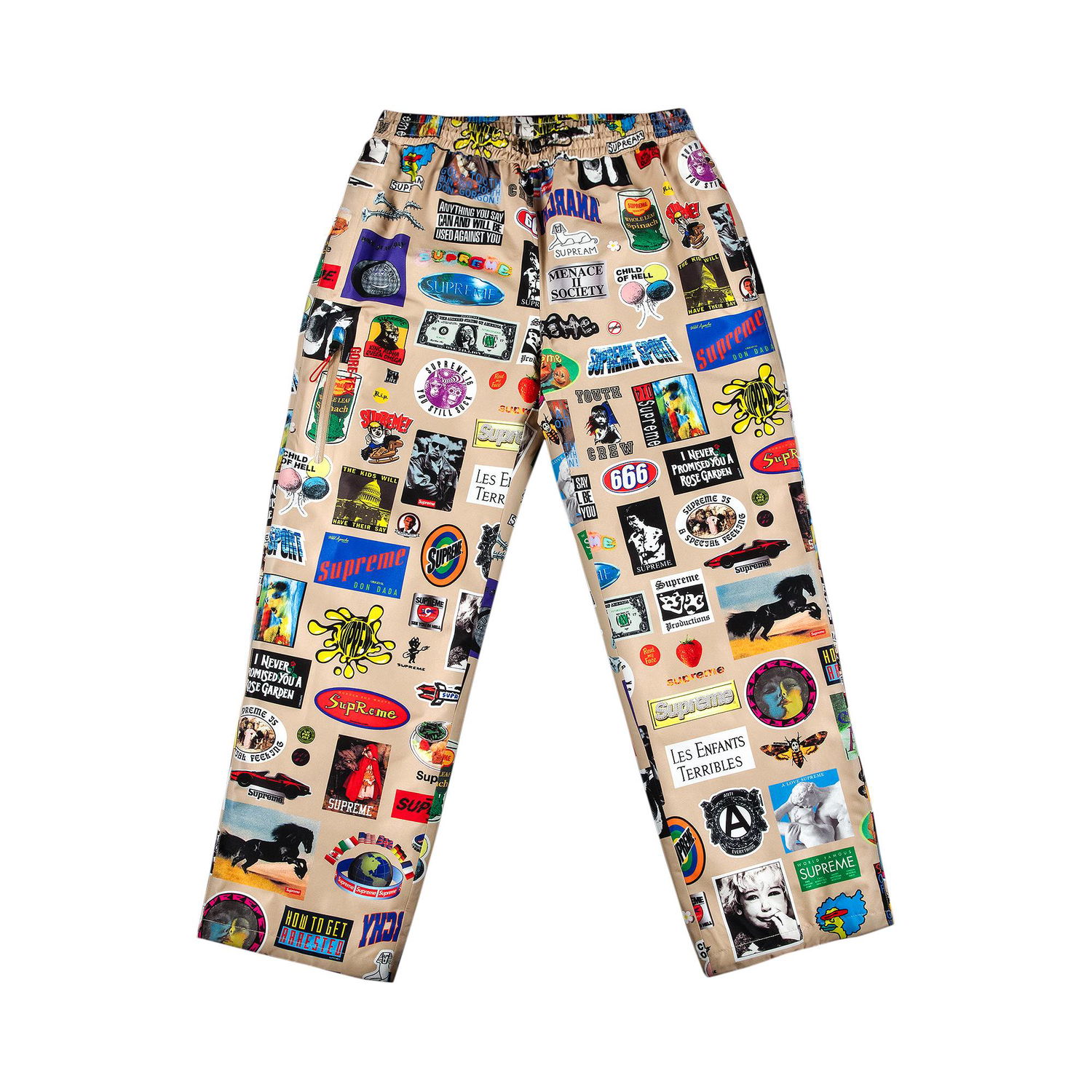 Панталони Supreme GORE-TEX Stickers Pant Многоцветен | SS21P7 TAN, 1