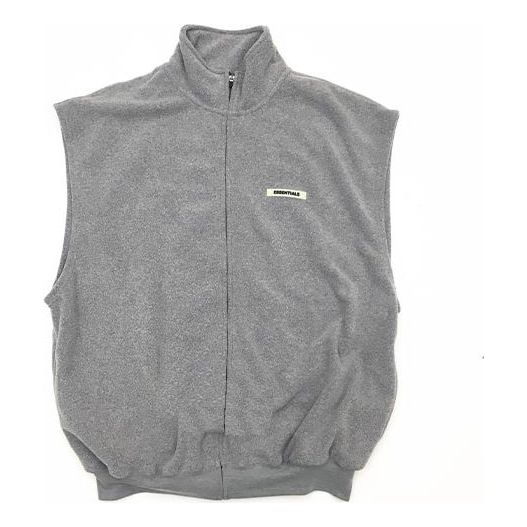 Пуловер Fear of God Polar Fleece Vest Сиво | 201161M185015
