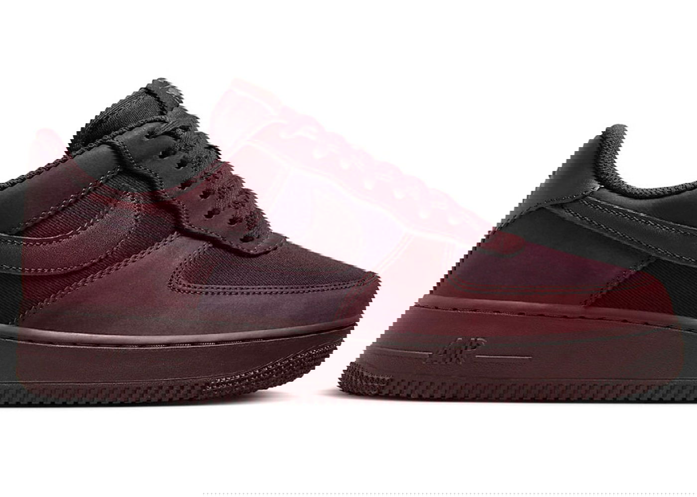Кецове и обувки Nike Air Force 1 Low '07 Burgundy Crush Бургунди | FB8876-600, 0