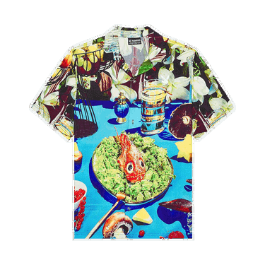 Риза Pleasures Playboy x Taste Button Down Многоцветен | P22PB025 BLUE, 0