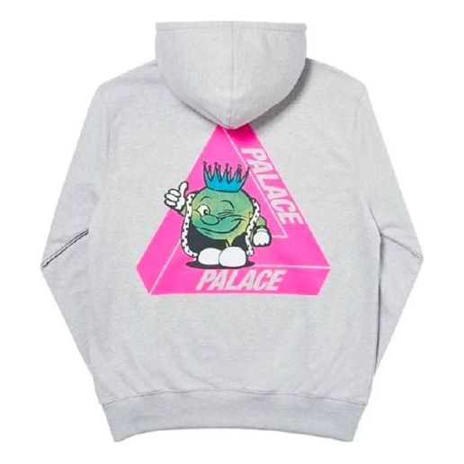 Суитчър Palace Palace Cartoon Logo Pullover Hoodie Сиво | P18HD055