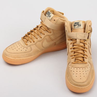 Кецове и обувки Nike Air Force 1 High WB ''Flax'' GS Бежово | 922066-203, 2