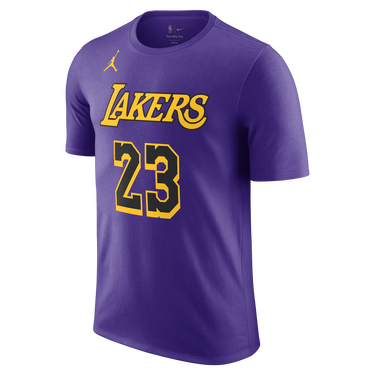 Тениска Jordan Los Angeles Lakers Statement Edition NBA T-Shirt Лилаво | DV5778-511, 0