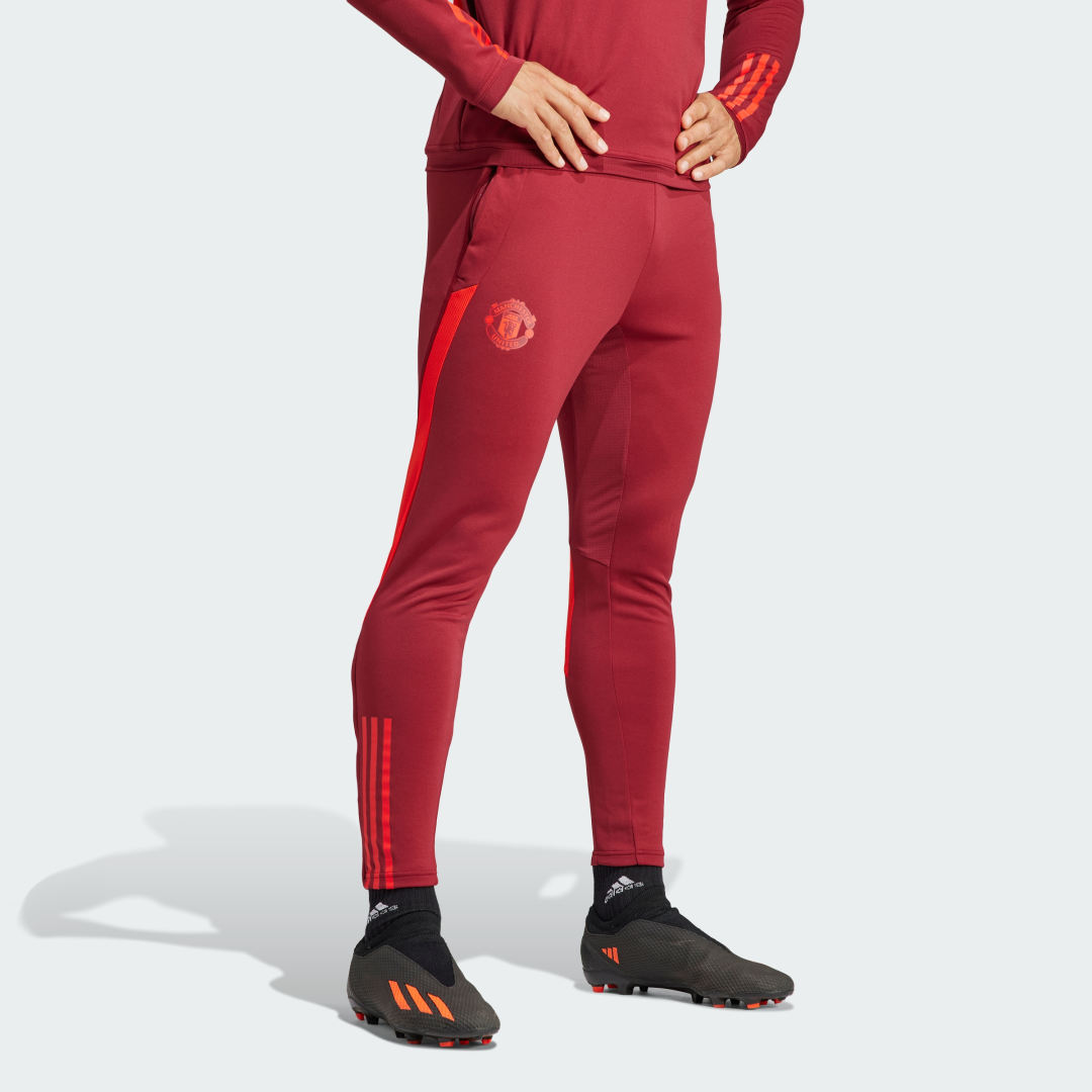 Спортни панталони adidas Originals Manchester United Tiro 23 Training Червено | IA7282, 0