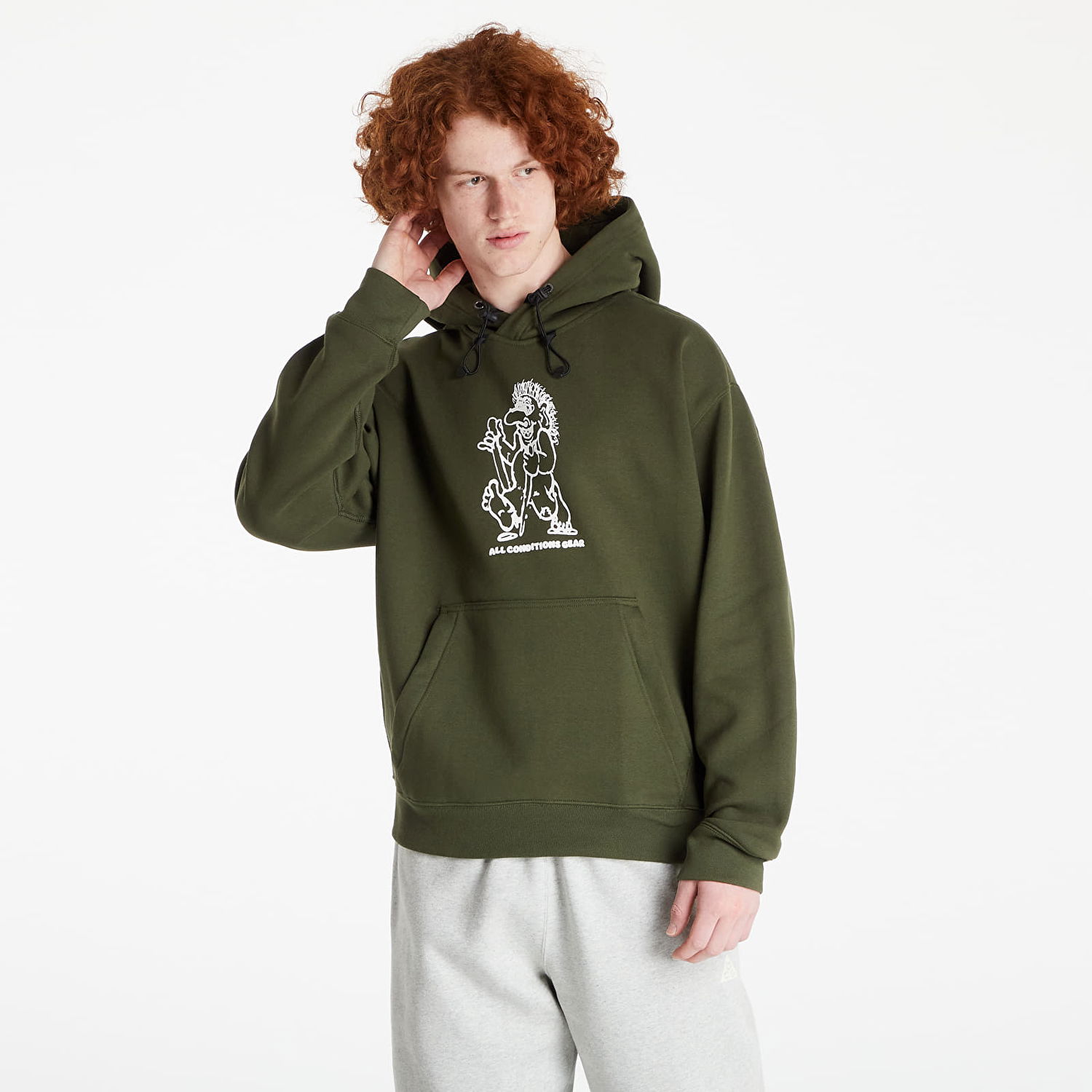 Суитчър Nike ACG Therma-Fit Fleece Troll Зелено | DJ1430-325, 0