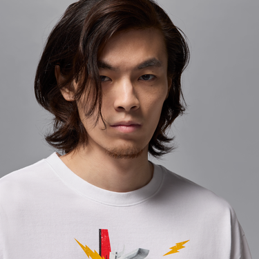 Тениска Jordan Jordan Brand Jamming Frequency T-Shirt Бяло | HJ2929-100, 2