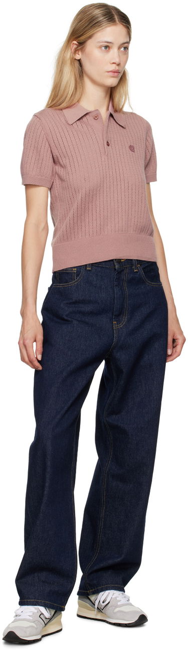 Дънки Carhartt WIP Relaxed Fit Denim Jeans Синьо | I031918 0102, 3
