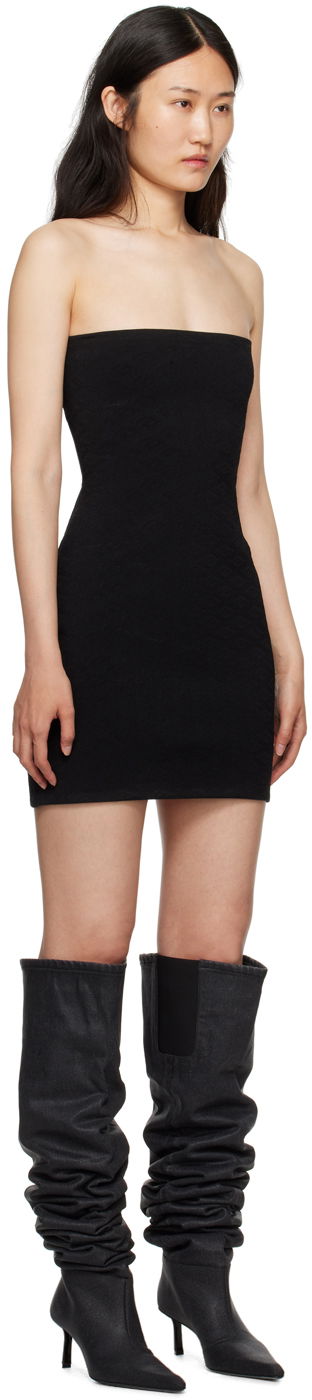 Pокля Alexander Wang Strapless Mini Dress Черно | 4KC3236049, 1