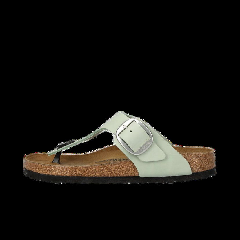 Кецове и обувки Birkenstock Gizeh Big Buckle Flat Sandals Зелено | 1024046