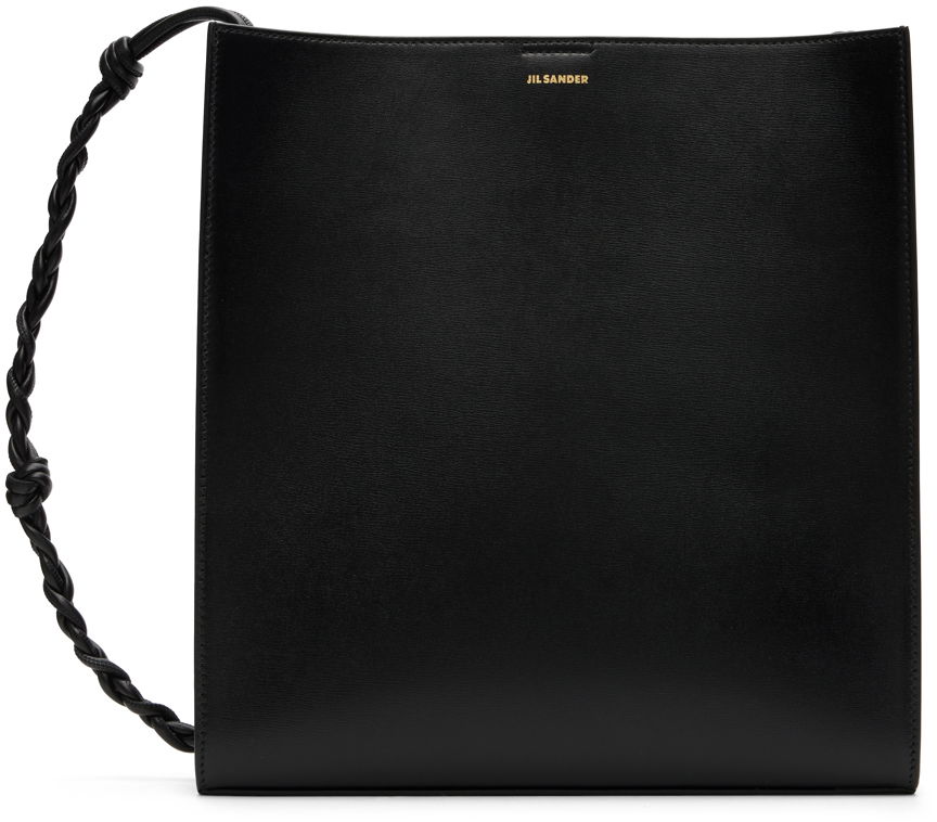 Голяма пазарска чанта Jil Sander Medium Tangle Bag Черно | J07WG0023_P4841, 0