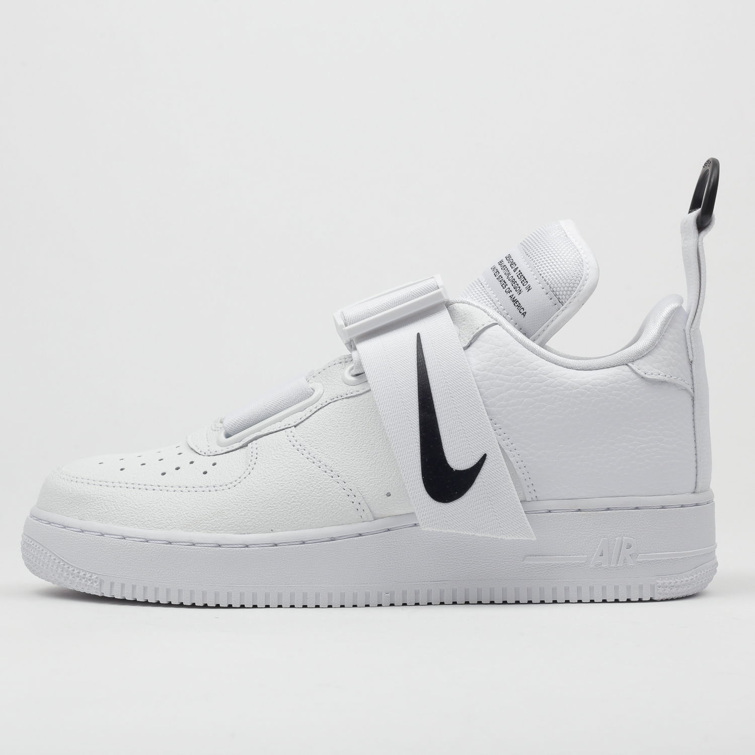 Кецове и обувки Nike Air Force 1 Utility ''White Black'' Бяло | AO1531-101, 0