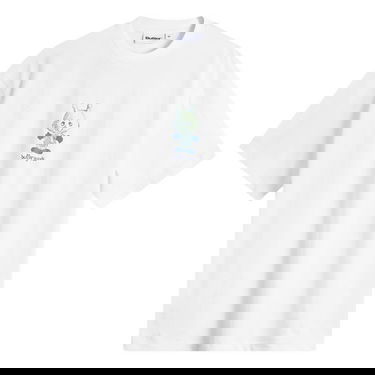 Тениска Butter Goods Newcomer T-Shirt with alien creature graphic Бяло | BG254115-WHT, 0