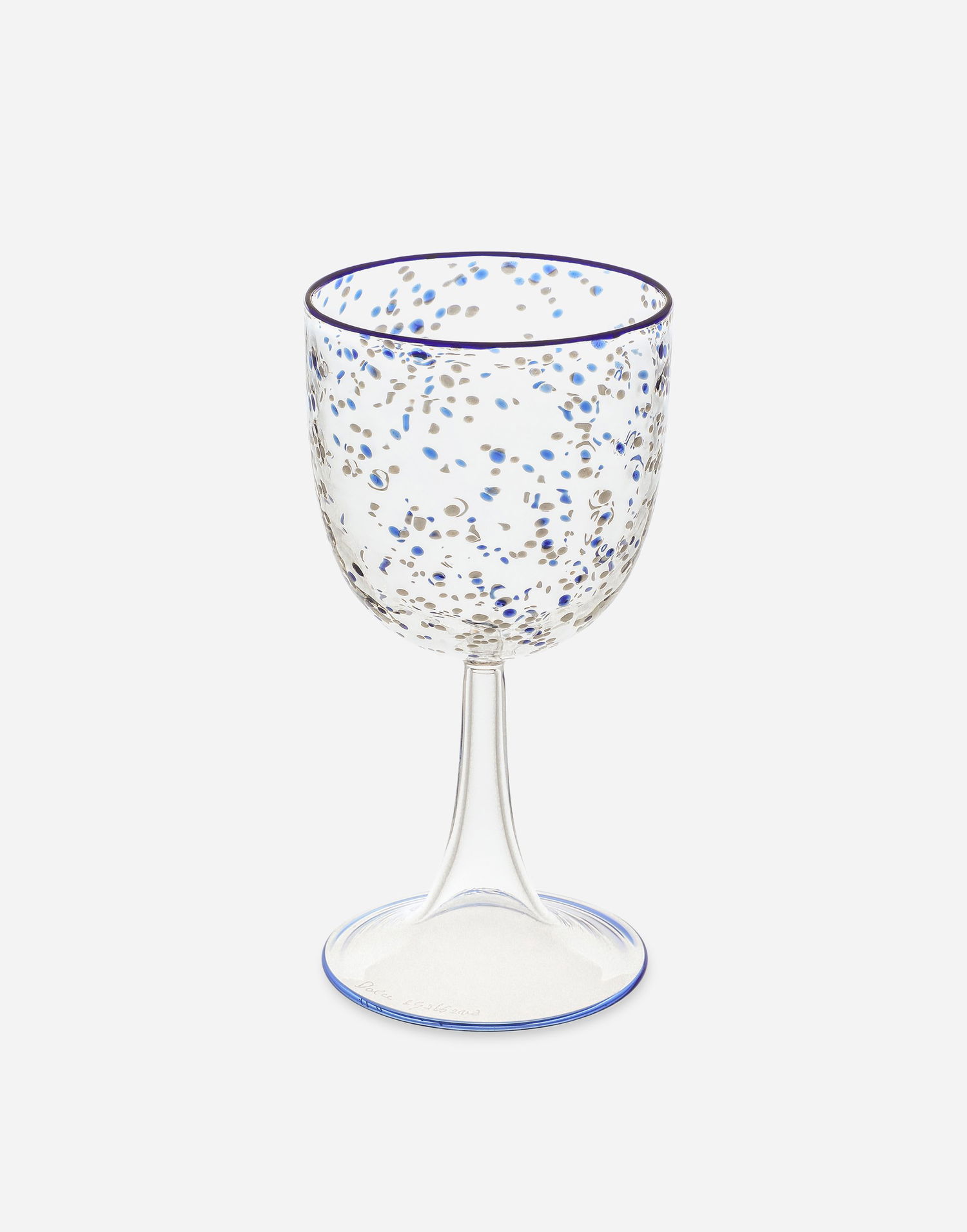Домашен декор Dolce & Gabbana Wine Glass Синьо | TCB002TCALZUB001, 0