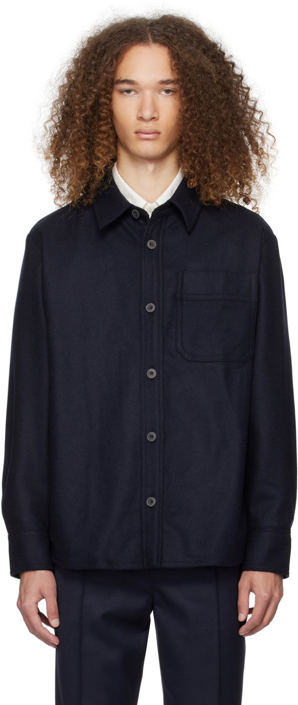 Риза A.P.C. Basile Shirt Черно | WOAPQ-H02709