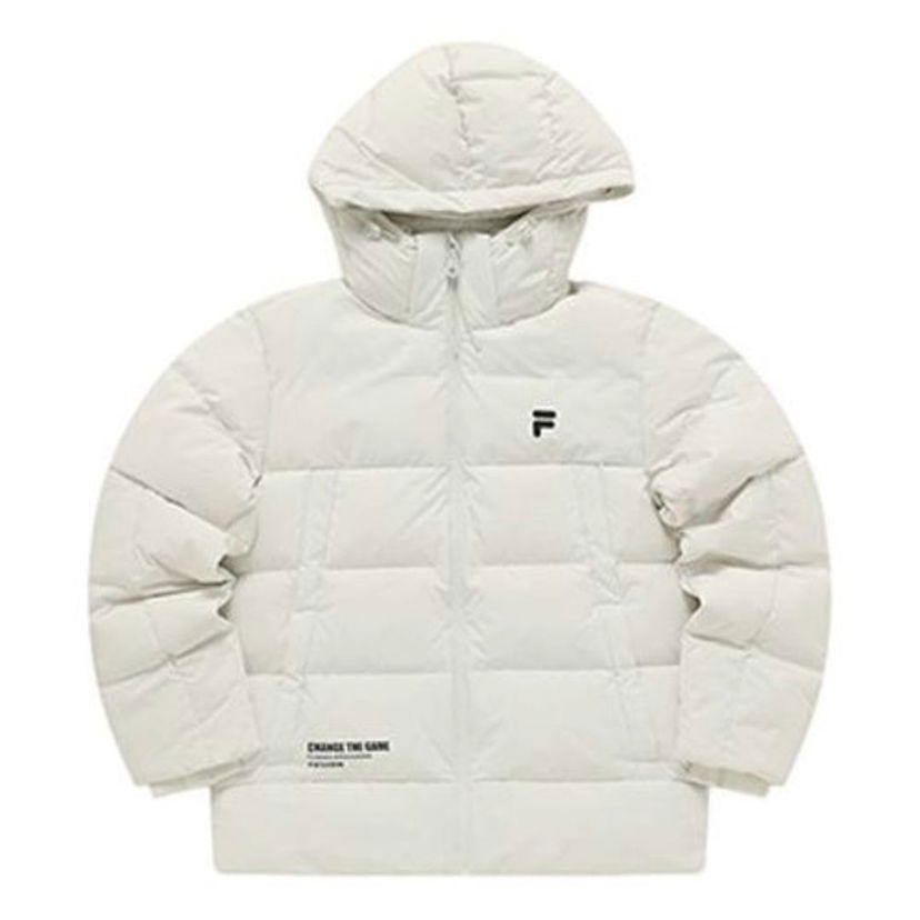 Пухо яке FILA FUSION Hooded Down Jacket Бяло | T11M341903A-GY