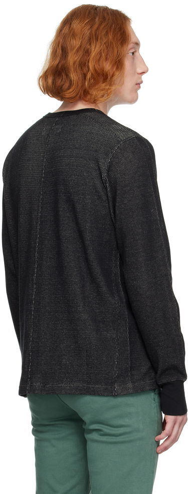 Пуловер rag & bone Rag & Bone Collin Long Sleeve T-Shirt Черно | MBC22HT026JQ26, 2