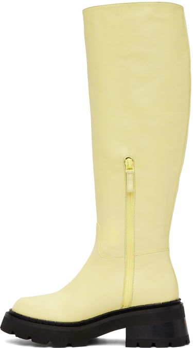Палта BY FAR BY FAR Russel Knee-High Boots Жълто | 22FWRUSDIVRSSP, 2