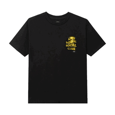 Тениска Anti Social Social Club Anti Social Social Club Twista T-Shirt Черно | 1020 100000103TT BLAC, 0