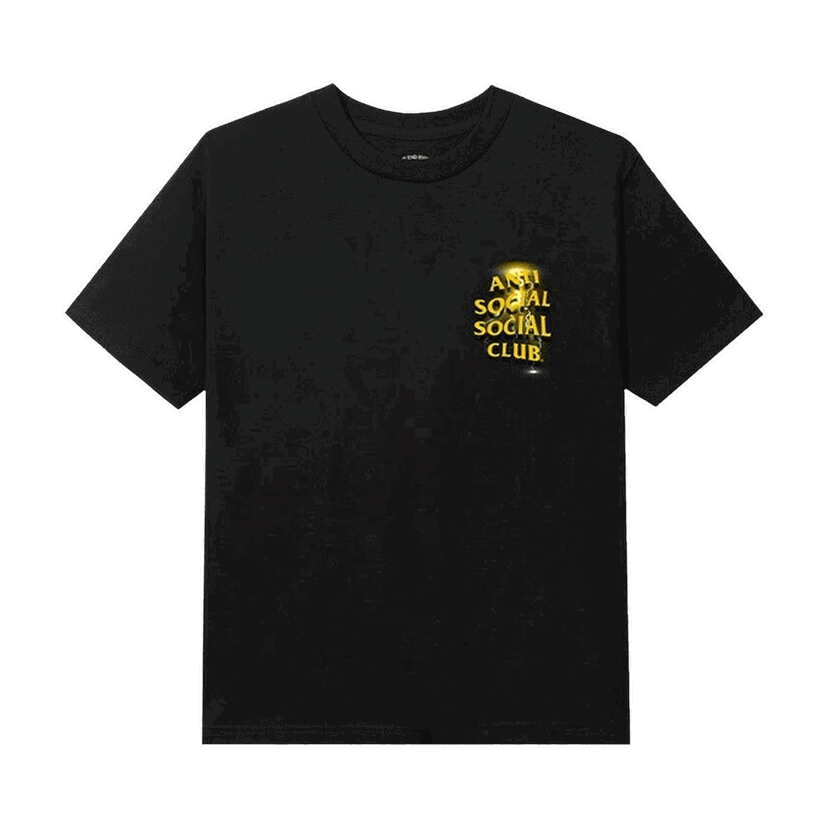 Тениска Anti Social Social Club Anti Social Social Club Twista T-Shirt Черно | 1020 100000103TT BLAC