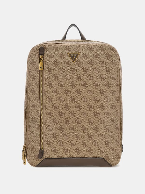 Раница GUESS Torino 4G Logo Crossbody Bag Бежово | HMEVZLP4161, 0