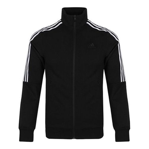 Яке adidas Originals 3S Stand Collar Knit Jacket Черно | DW4598