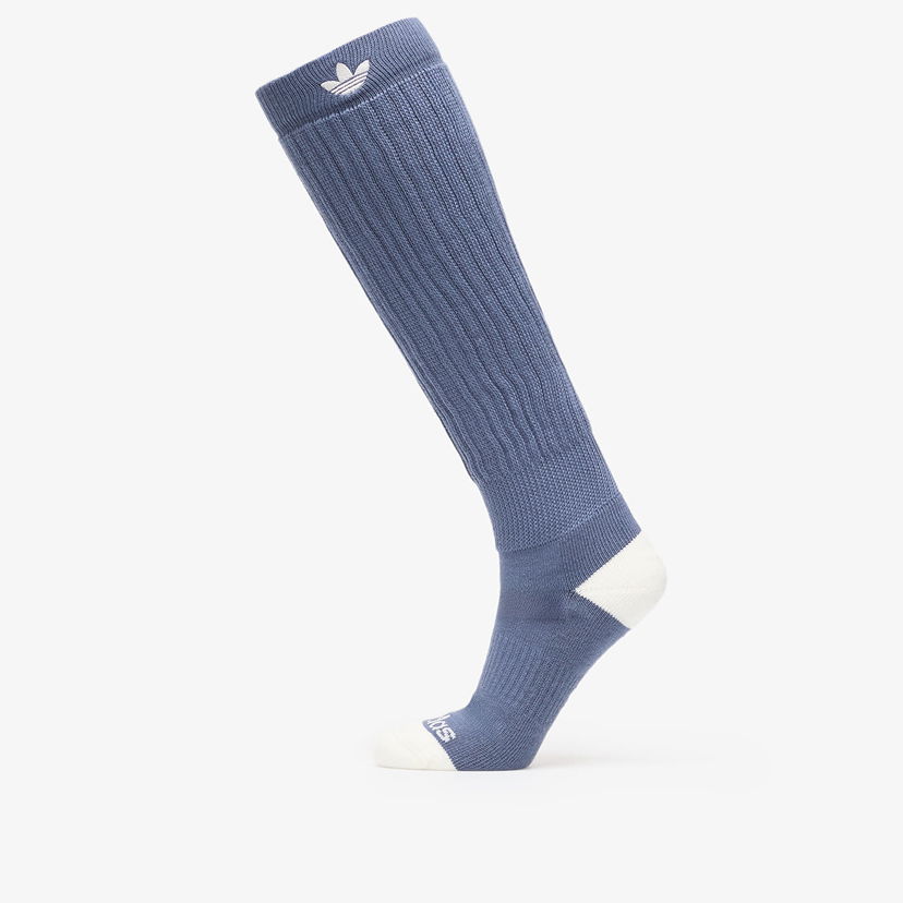 Чорапи adidas Originals Ribbed Crew Socks Shoredale Синьо | JZ0929