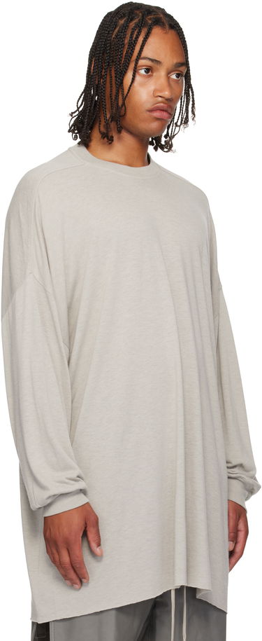 Тениска Rick Owens Rick Owens Concordians Tommy Long Sleeve T-Shirt Сиво | RU02E1276 JR, 1