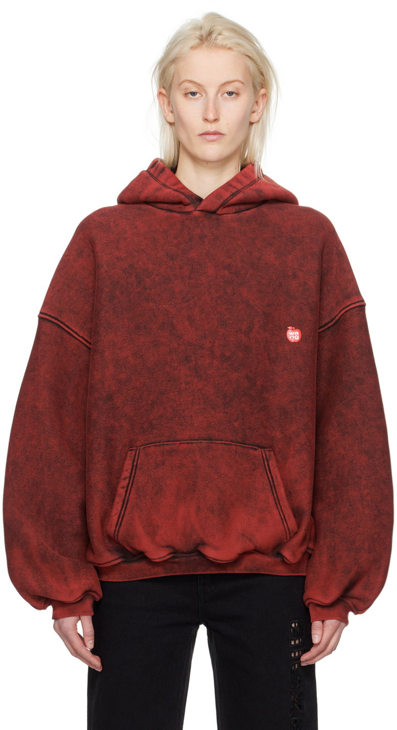 Суитчър Alexander Wang Puff Hoodie Червено | UCC1241694, 0