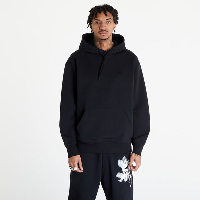 French Terry Hoodie Black