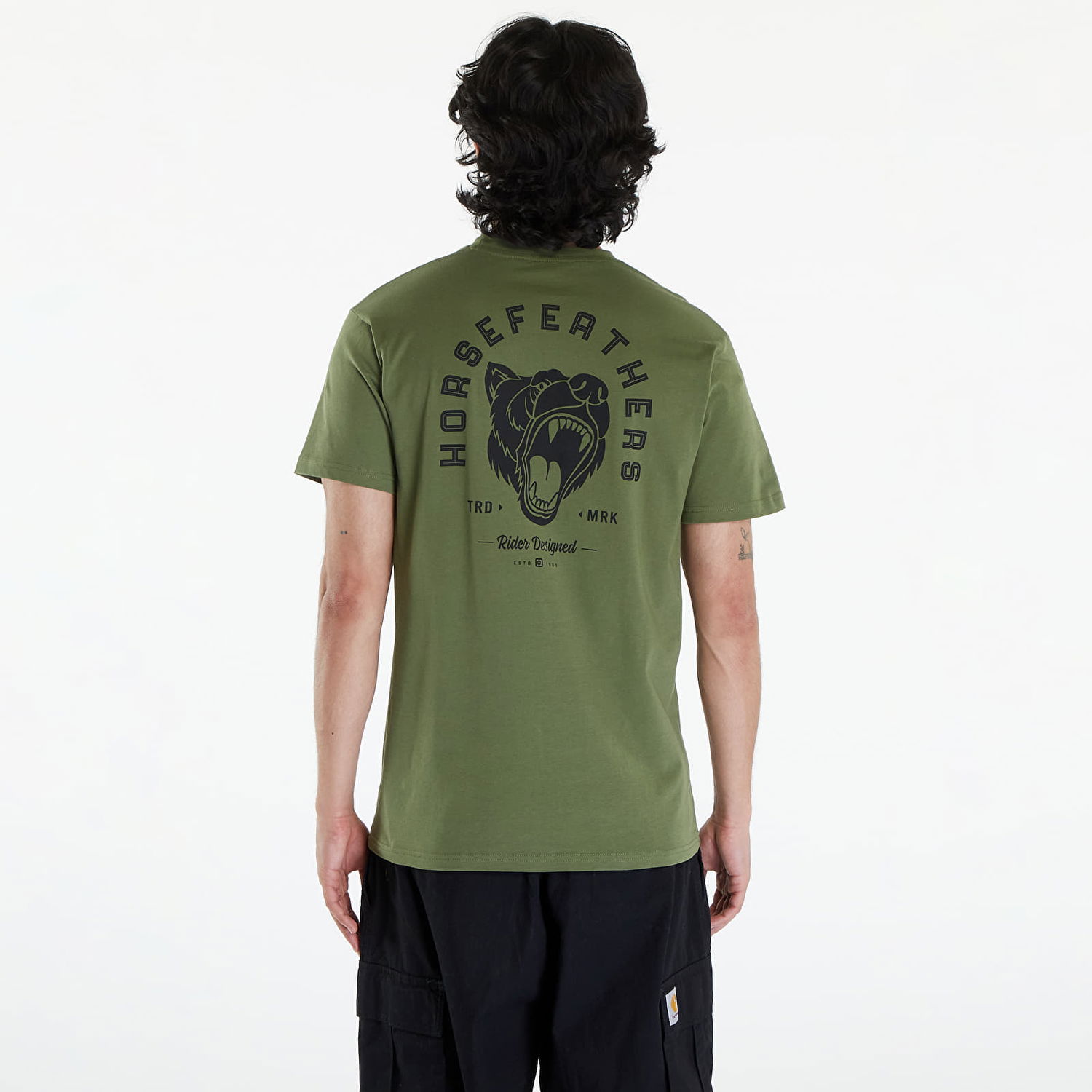 Тениска Horsefeathers Roar II T-Shirt Loden Green Зелено | SM1340C, 1