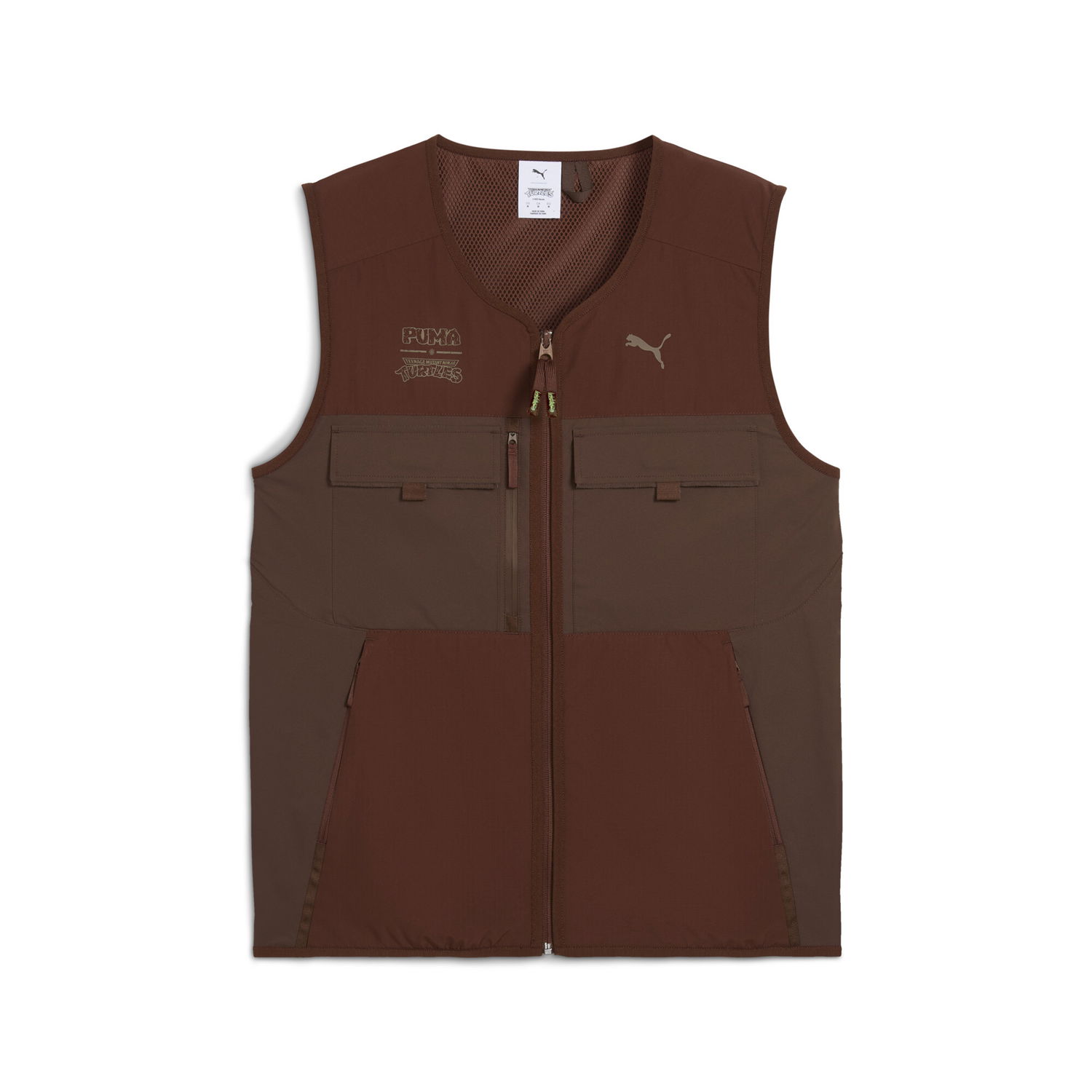 Жилетка Puma PUMA x TMNT PUMATECH Cargo Vest Кафяво | 630104_65, 0