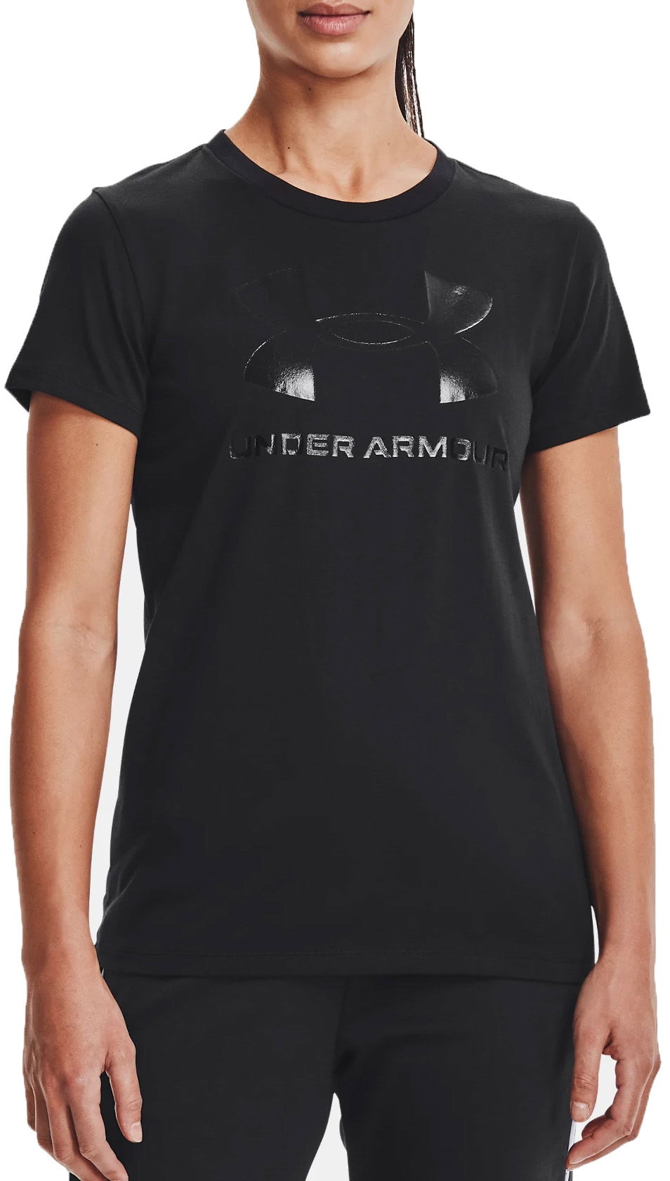 Тениска Under Armour Tee Sportstyle Черно | 1356305-433, 0