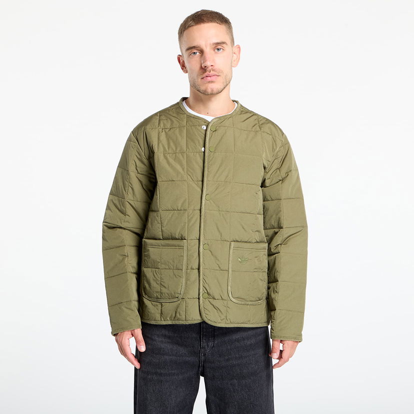 Яке adidas Originals adidas Originals Quilted Jacket Зелено | JW5818