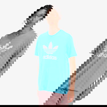 Тениска adidas Originals Trefoil Синьо | HE9513, 0
