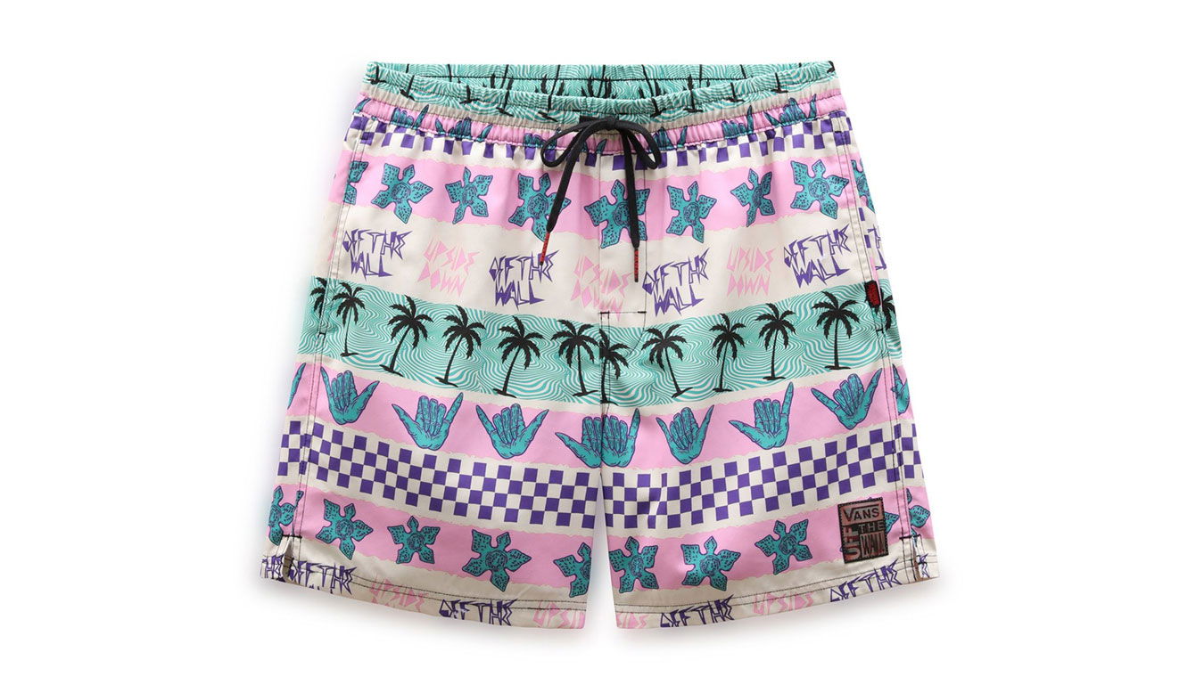 Къси панталони Vans Stranger Things x California Stripe Vollyshort Многоцветен | VN0007RUPNK, 0