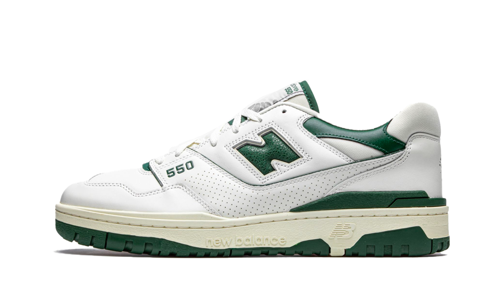 Кецове и обувки New Balance Aime Leon Dore x 550 "White Green" Бяло | BB550ALD, 0