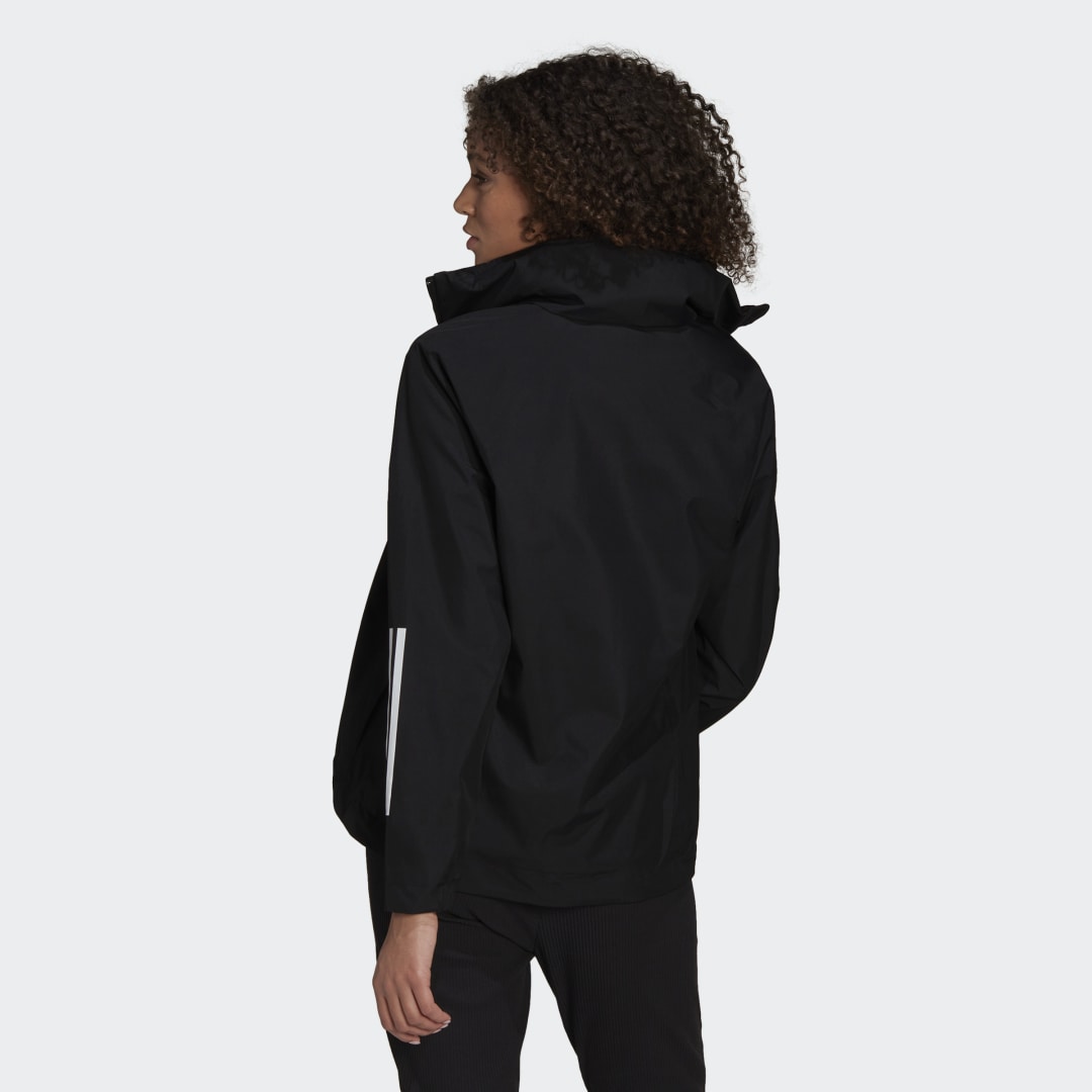 Яке adidas Originals BSC 3-Stripes RAIN.RDY Jacket Черно | H65759, 1