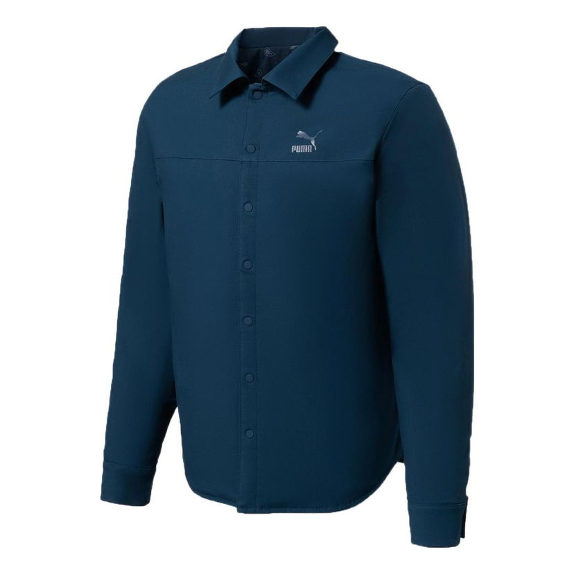 Риза Puma Reversible Shacket Синьо | 534972-64