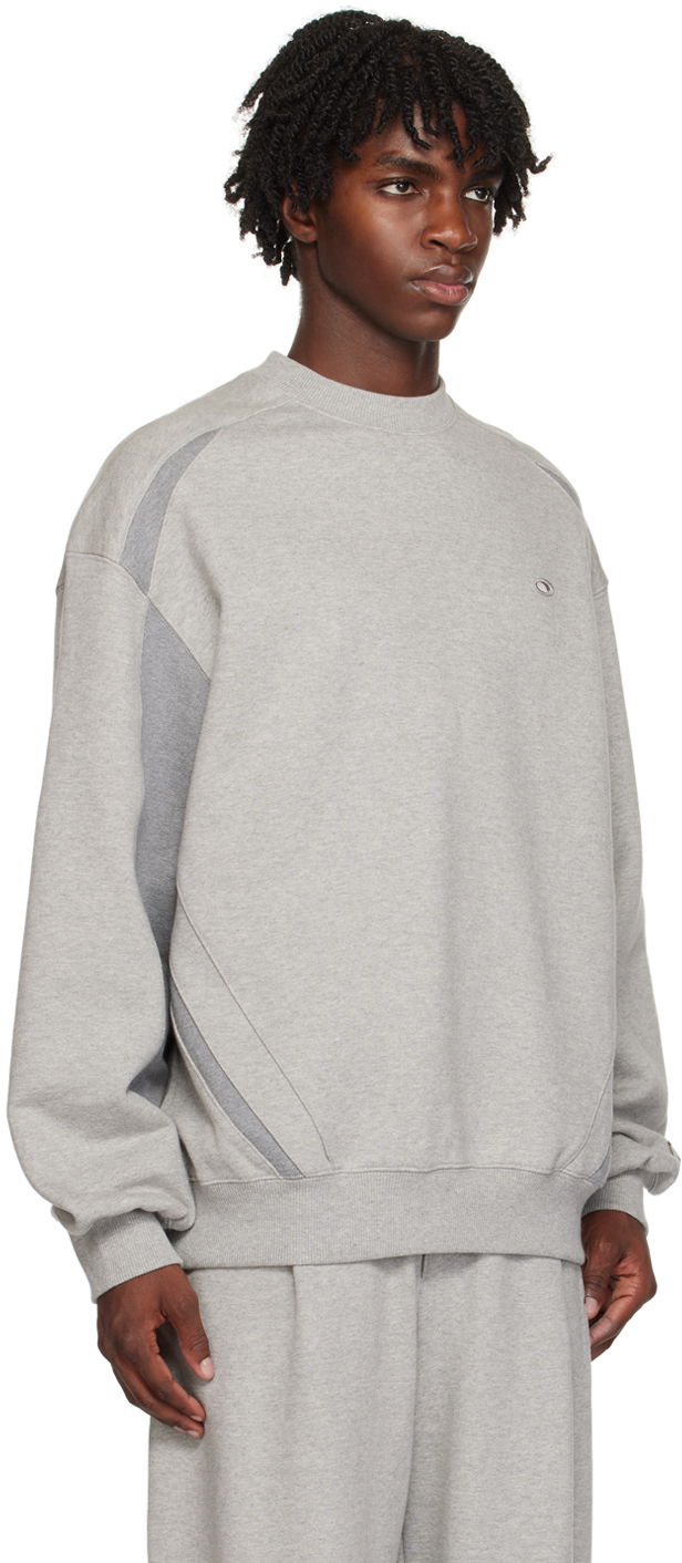Суитчър ADER ERROR Paneled Sweatshirt Сиво | BMADFWSW0102GR, 1