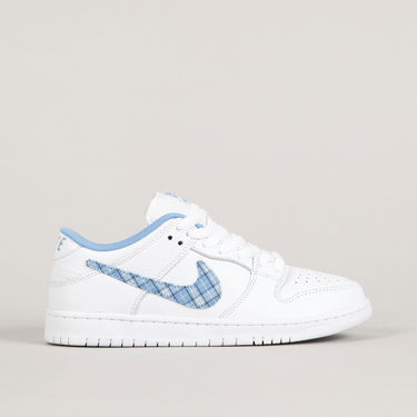 Кецове и обувки Nike SB Nicole Hause x Dunk Low Pro "White & University Blue" Бяло | FZ8802-100, 1