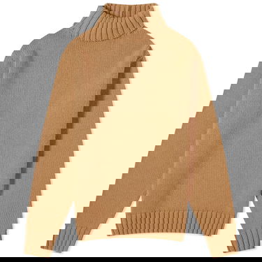 Пуловер Helmut Lang Helmut Lang Funnel Neck Knit Sweater Кафяво | N10HW705-E05, 0