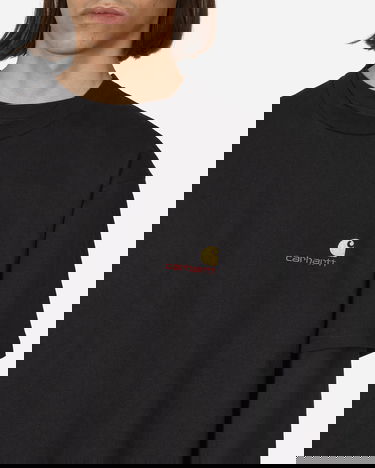 Тениска Carhartt WIP American Script T-Shirt Черно | I029956_89_XX, 4