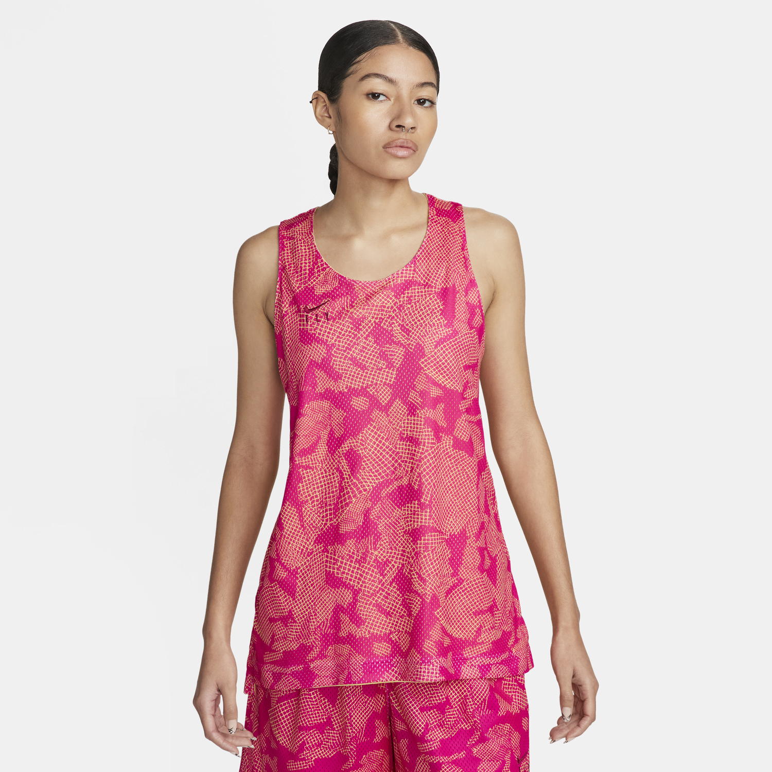 Потник Nike basketbalové Swoosh Fly Dri-FIT Розово | FN8484-739, 0